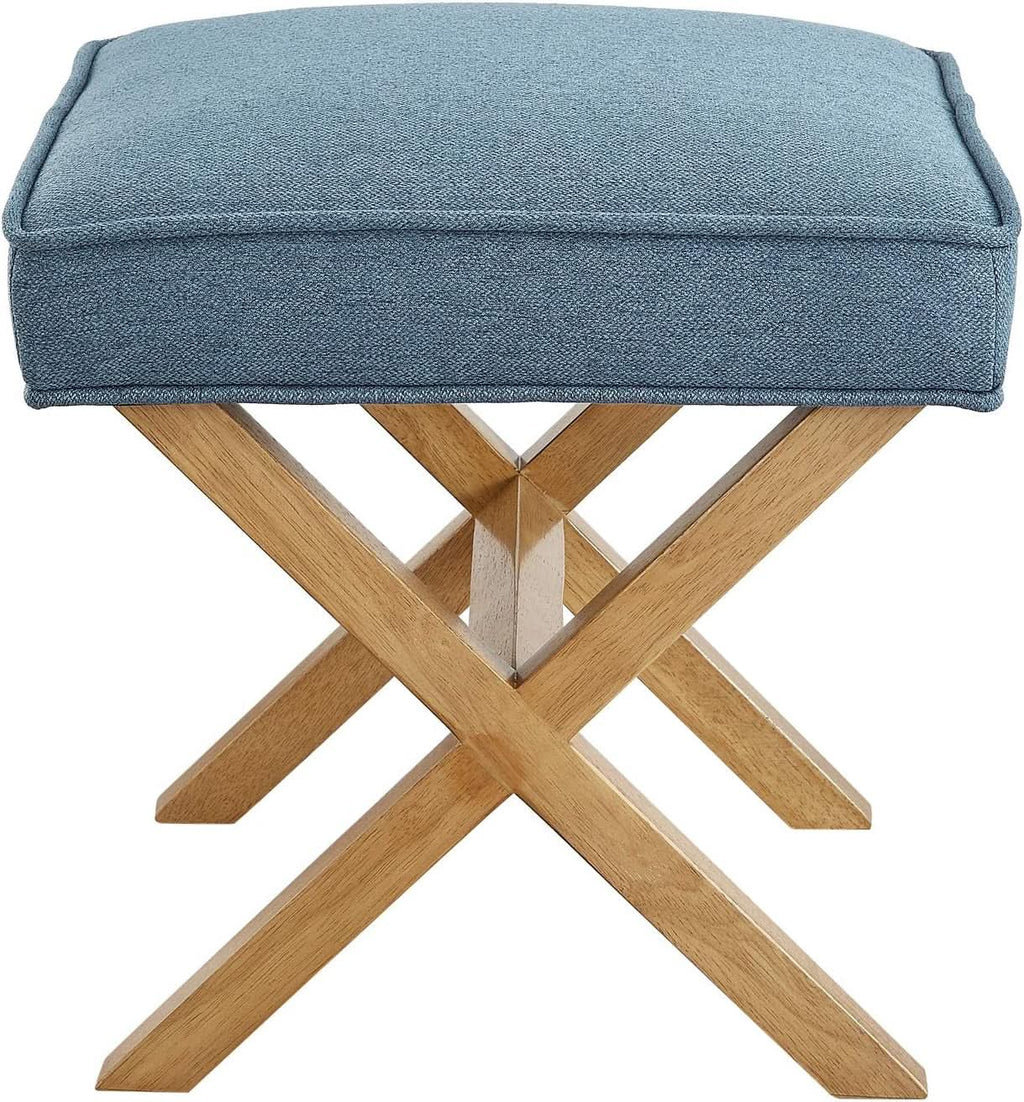 upholstered pouf
