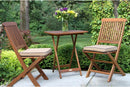 Folding chair in eucalyptus wood