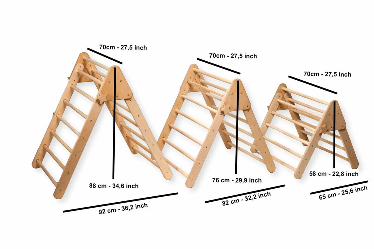 Montessori Climbing Triangle Set