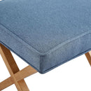 upholstered pouf