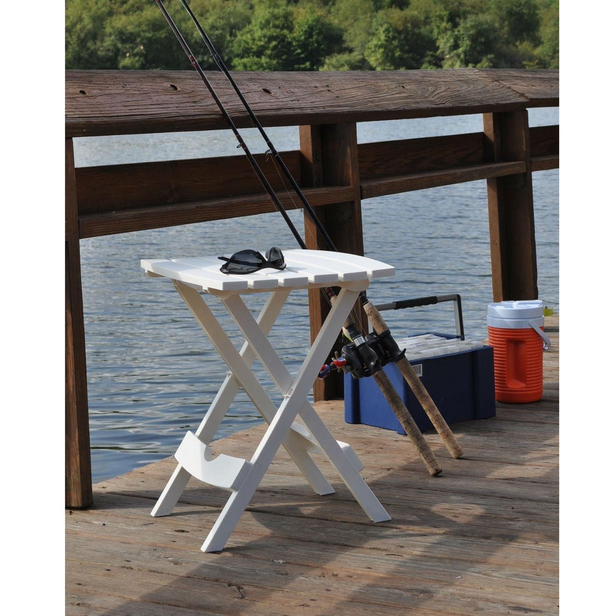Folding Patio Side Table