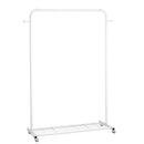 White Metal Garment Rack