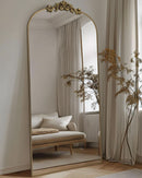Bronze Arched Full-Length Mirror, 71 x 28 in.